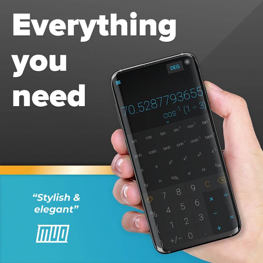 Stylish Calculator – CALCU™