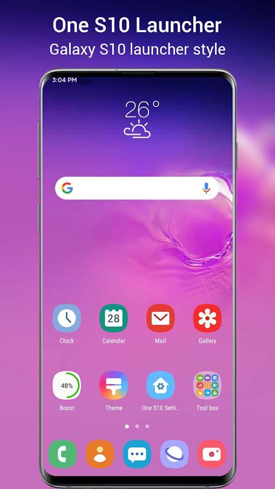 One S10 Launcher