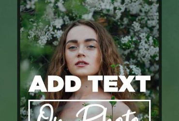 Text on photo editor – Texture