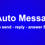 Auto Message