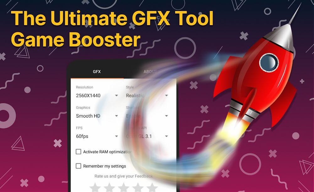 GFX Tool – Game Booster