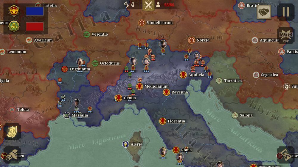 Great Conqueror: Rome- Offline