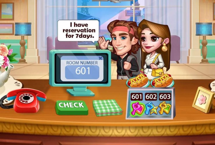 Hotel Craze Cooking Game