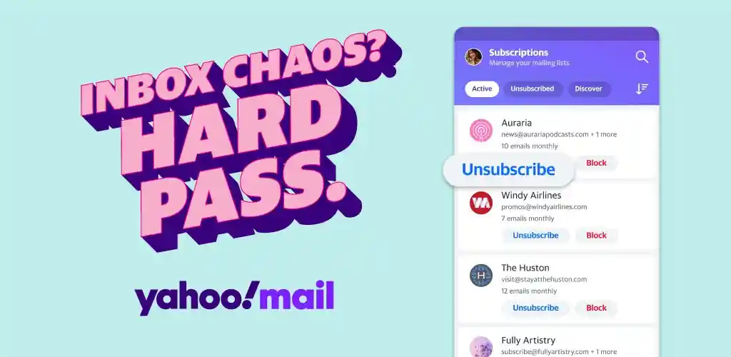 Yahoo Mail MOD APK (Premium Unlocked)