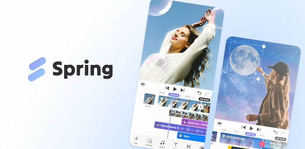 Spring – Video Editor & Maker MOD APK (Premium Unlocked)
