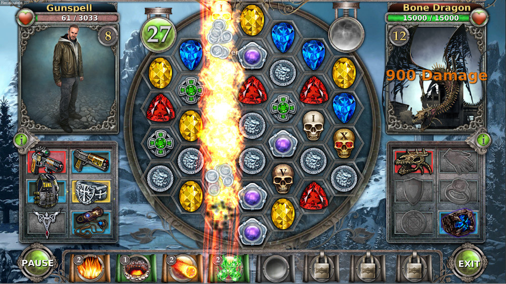 Gunspell – Match 3 Puzzle RPG