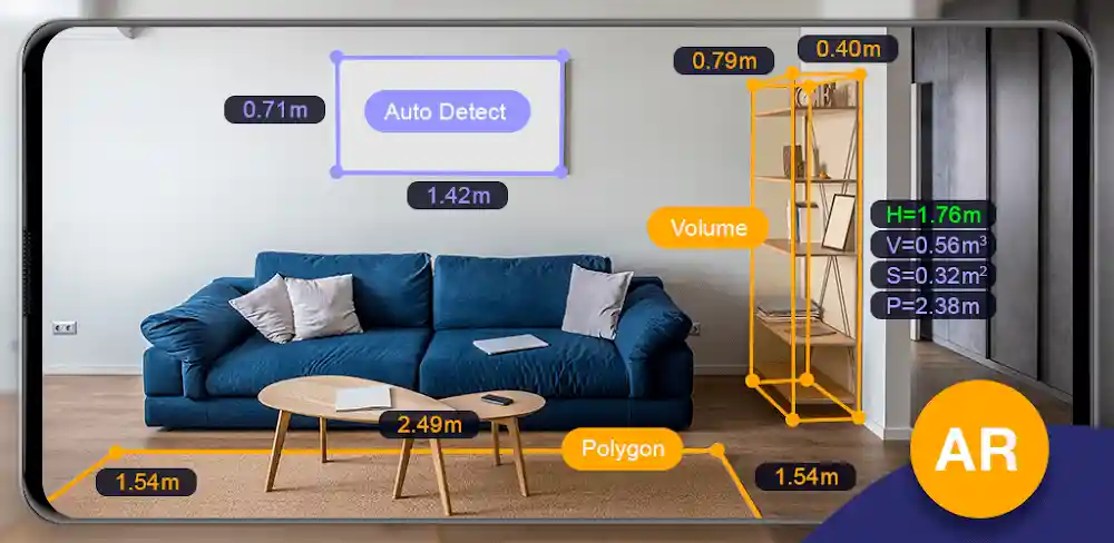 AR Ruler App: Tape Measure Cam MOD APK (Premium Unlocked)