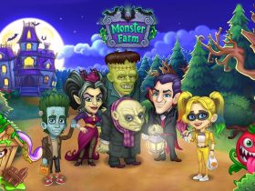 Monster Farm. Family Halloween