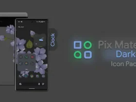 Pix Material Dark Icon Pack APK (Patched/Full Version)