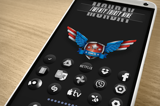 Darko3 BW – Icon Pack