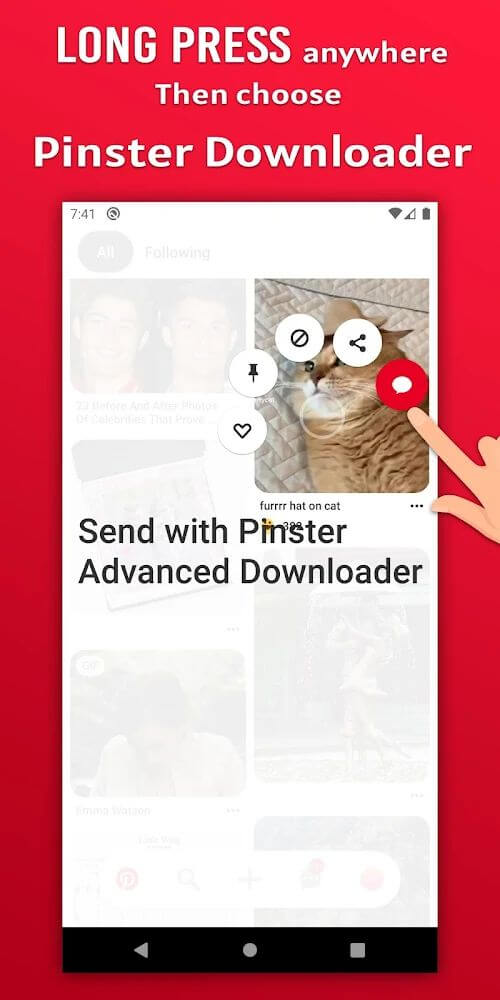 Pinster Advanced Downloader