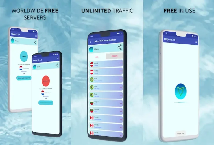 BBVPN VPN – Fast & Secure VPN MOD APK (Premium Unlocked)