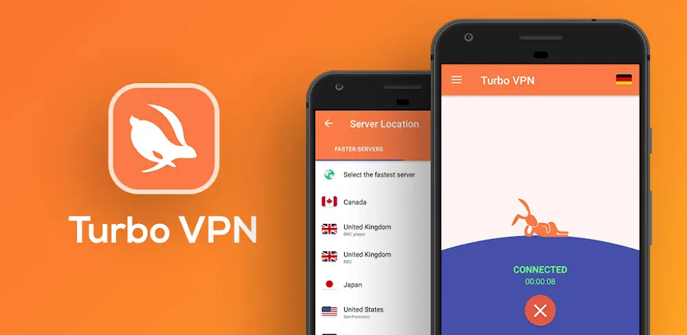 Turbo VPN – Secure VPN Proxy MOD APK (VIP Unlocked)