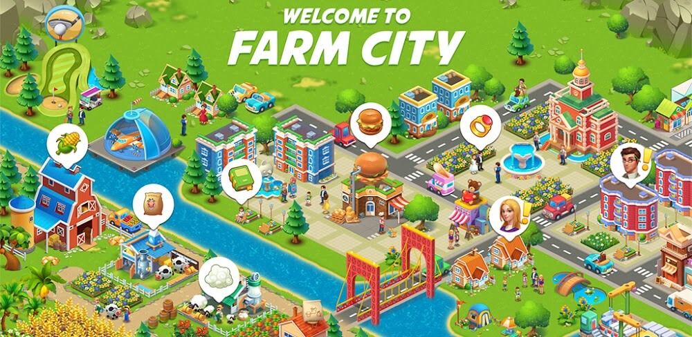 Farm City: Farming & City Building