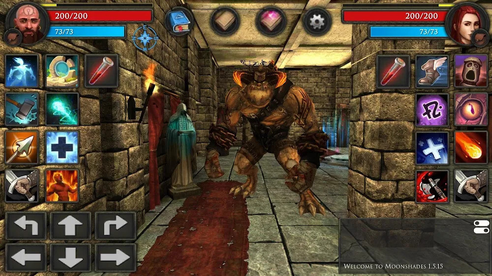 Moonshades: Dungeon Crawler – Offline RPG Quest