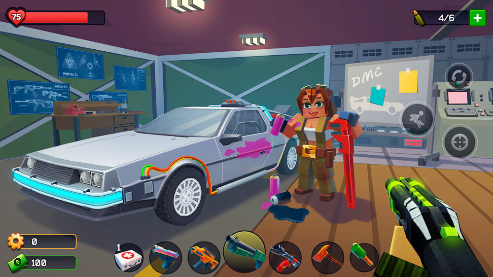 Pixel Combat: Zombies Strike