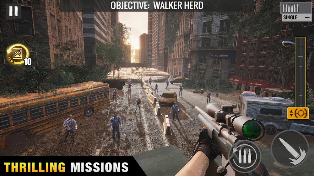 Sniper Zombies: Offline Games