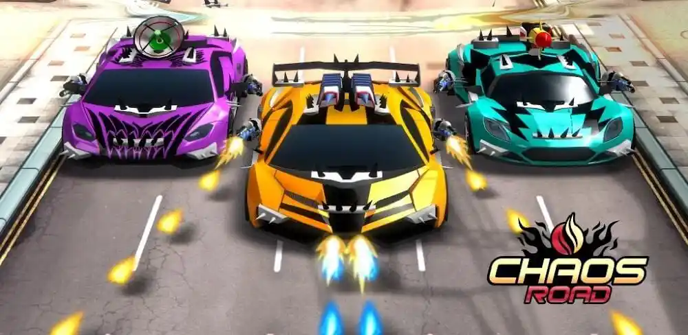 Chaos Road: Combat Car Racing MOD APK (Damage Multiplier, God Mode)