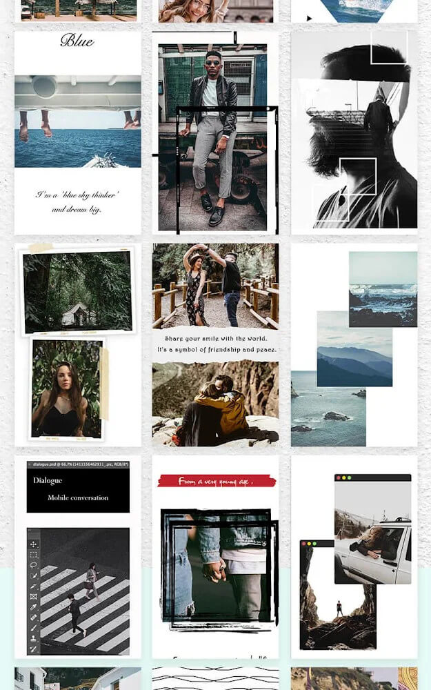 Mojito – Story Art Maker, Story editor
